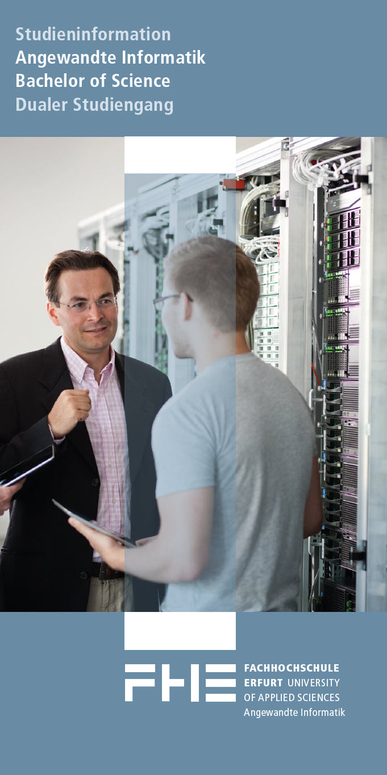 Informationsflyer Angewandte Informatik Bachelor Dual